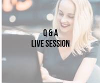 FREE Q & A Live Streaming (every Thursday)
